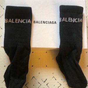 Authentic balenciaga socks